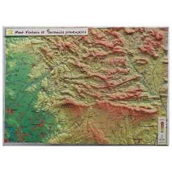 Carte 3D Geo Relief Le Mont Ventoux Et Les Baronnies Provencales