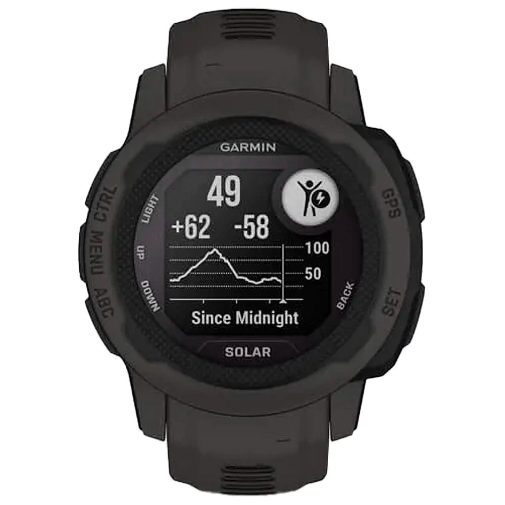Montres GPS Garmin Instinct 2S Solar Graphite Gray â Image 3