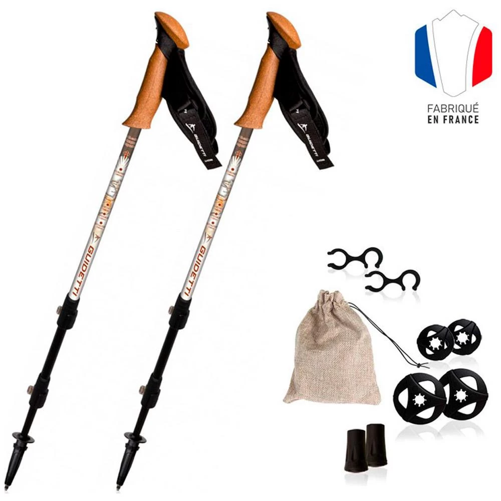 Bâton Guidetti Région St Jacques De Compostelle Beige – Image 10