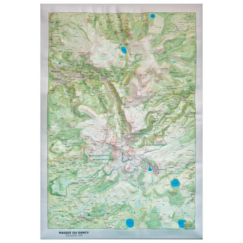 Carte 3D Deniveles Massif Du Sancy (Summer)