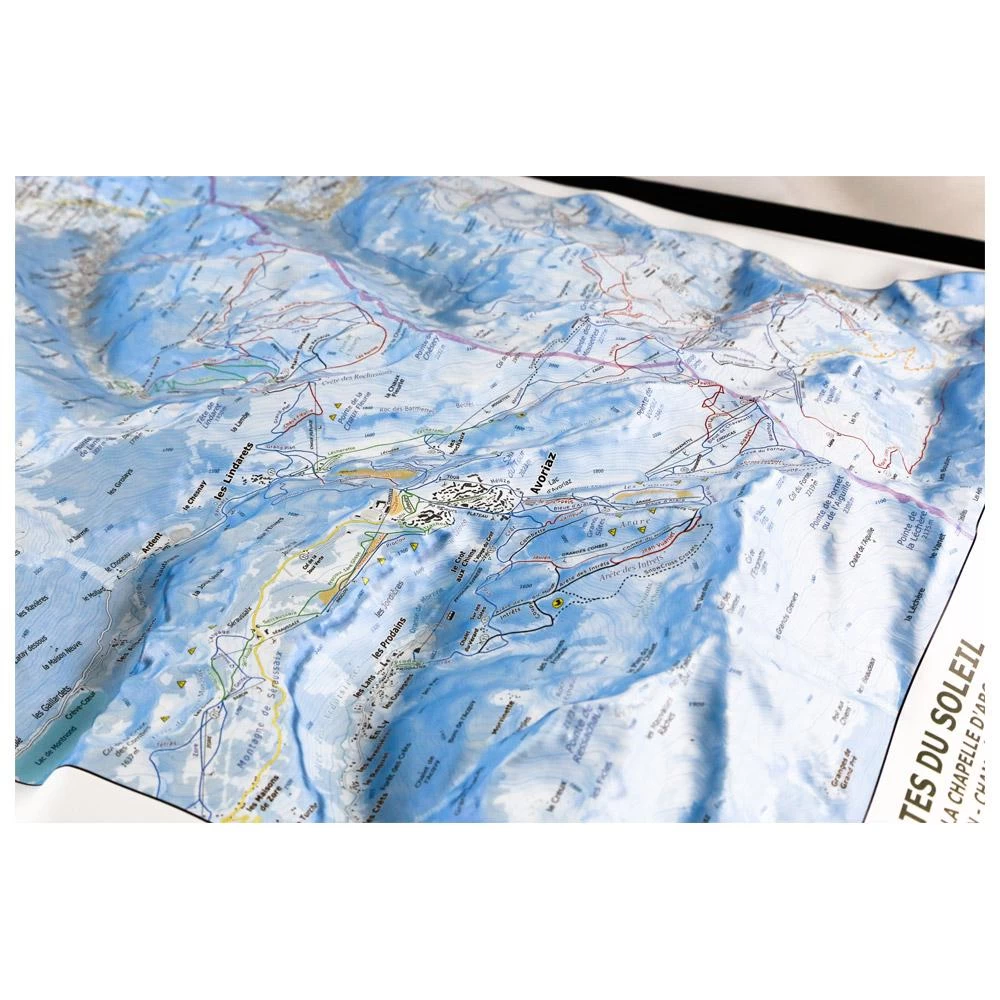 Carte 3D Deniveles Carte Des Pistes Portes Du Soleil Avoriaz Châtel Chapelle D’Abondance – Image 8