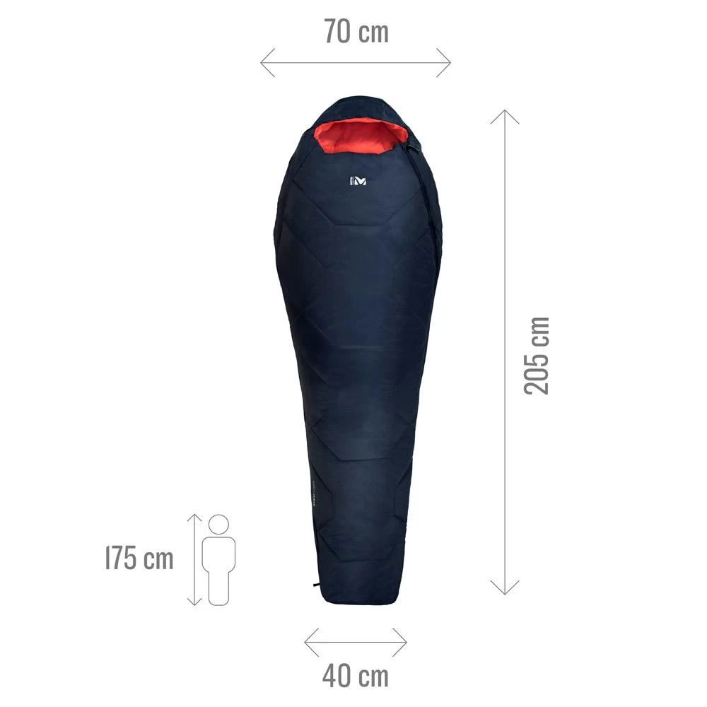 Sac De Couchage Millet Baikal 750 W Navy Blue â Image 3