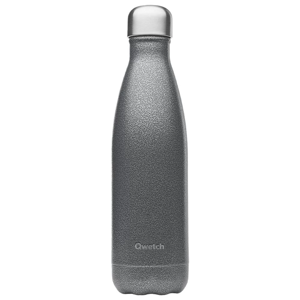 Gourde Qwetch Bouteille Isotherme 500ml Roc Gris