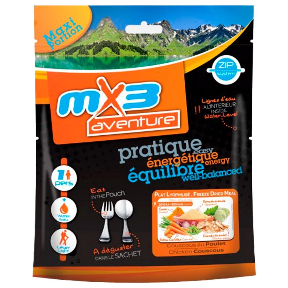 Repas Lyophilisé MX3 Couscous Au Poulet