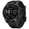 Montres GPS Garmin Fenix 7S Sapphire Solar Edition Carbon Gray Black