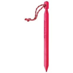 Piquet De Tente Msr Gear Groundhog Stake Kit X6 Red