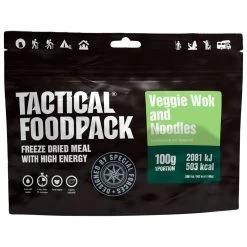 Repas Lyophilisé Tactical Foodpack Wok De Légumes Et Nouilles 100g