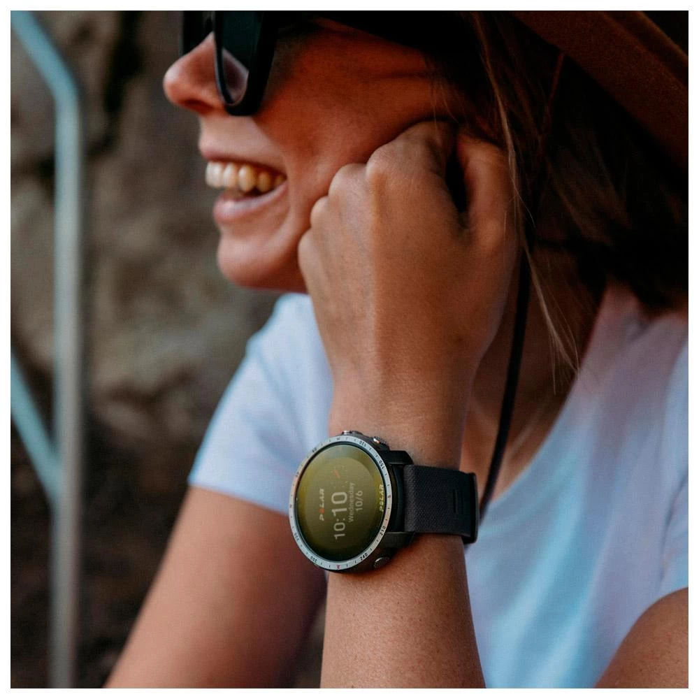 Montres GPS Polar Grit X Pro Black Sapphire Dlc â Image 3