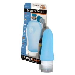 Flacon Hygiene Travel Safe Squeeze Bottle 90ml Light Blue