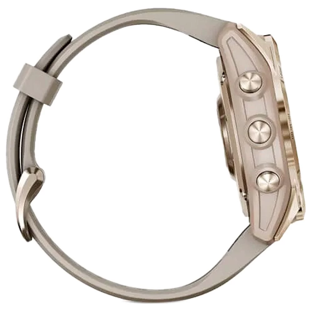 Montres GPS Garmin Fenix 7S Sapphire Solar Edition Cream Light Gold Titan â Image 10