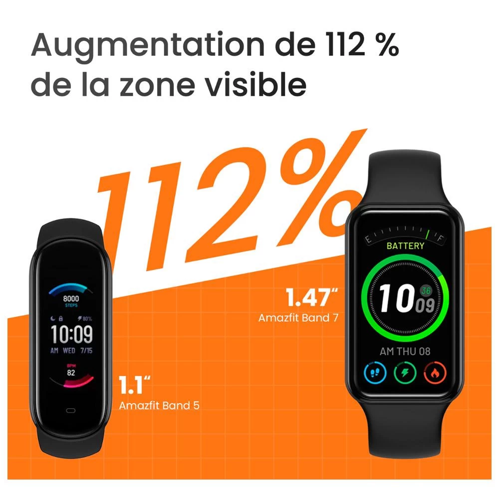 Montre Amazfit Band 7 Black â Image 8