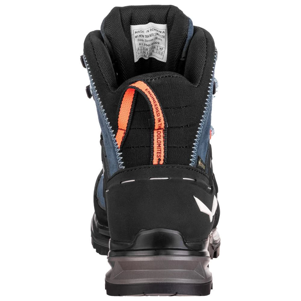Chaussures De Randonnée Salewa Mtn Trainer 2 Mid Gtx W Dark Denim Black – Image 3