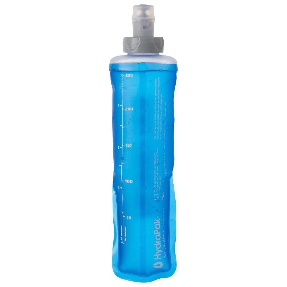 Gourde Salomon Soft Flask 250ml 8Oz 28mm Clear Blue â Image 2