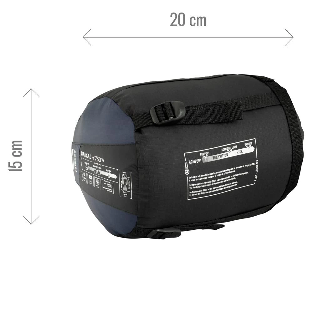 Sac De Couchage Millet Baikal 750 W Navy Blue â Image 4