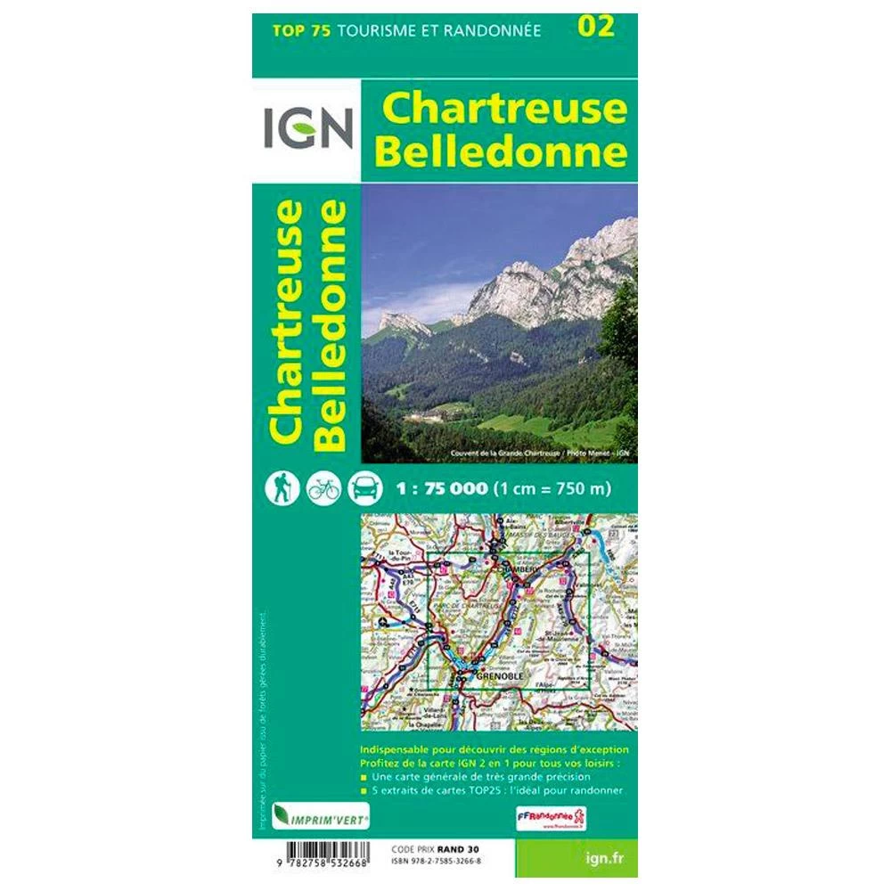 Carte IGN Chartreuse Belledonne – Image 2