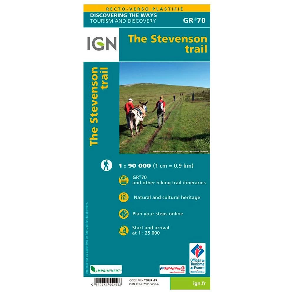 Carte IGN Chemin De Stevenson GR70 – Image 2
