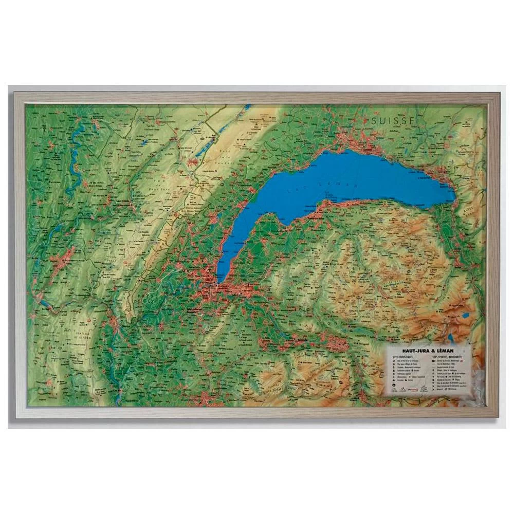 Carte 3D 3DMAP Jura & Léman – Image 2