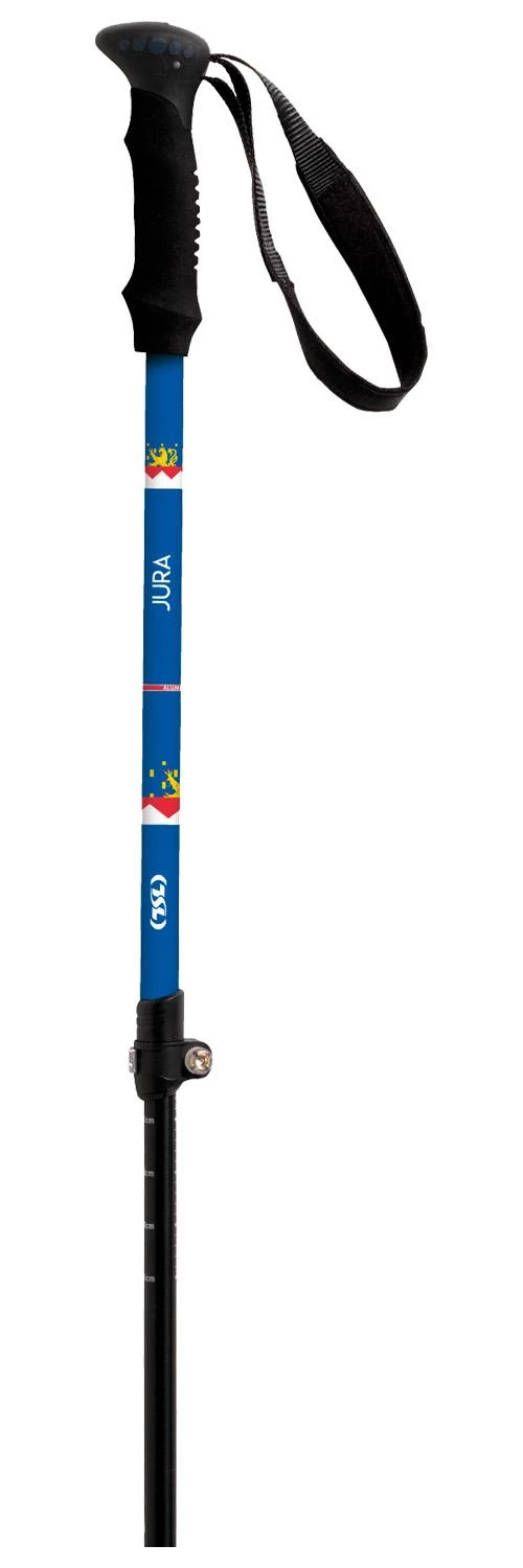 Bâton TSL Country Alu 3 Light Jura 63-135cm Blue – Image 2