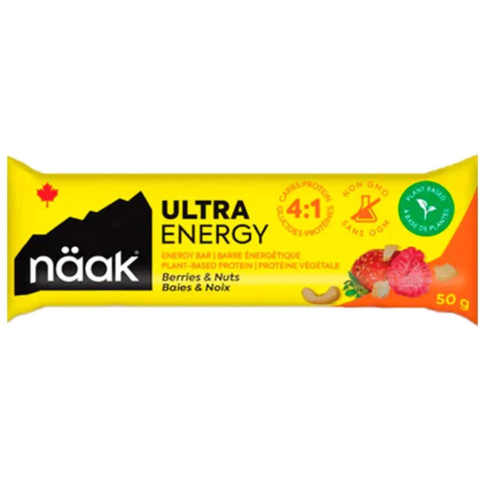 Barre Energétique Naak Ultra Energy Bars Baies & Noix – Image 2