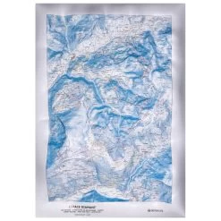 Carte 3D Deniveles Domaine Espace Diamant Les Saisies